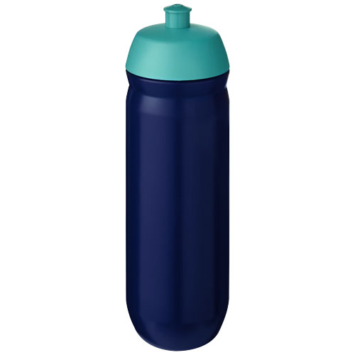 Bouteille de sport promotionnelle 750 ml HydroFlex™ Bleu aqua et Bleu
